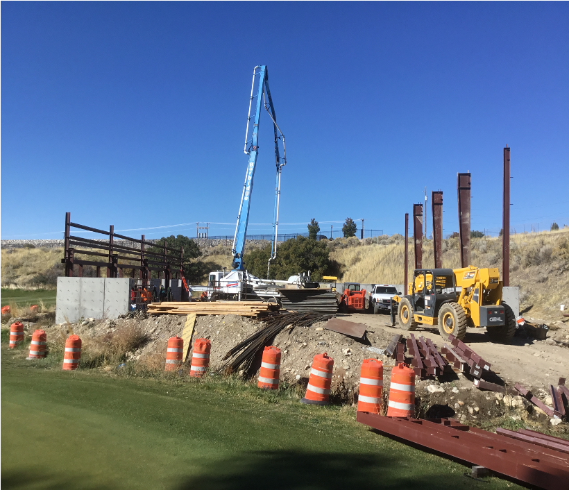 BYU Golf Training Facility at Fox Hollow – Intermark Steel